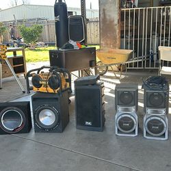 speakers and dvd players 