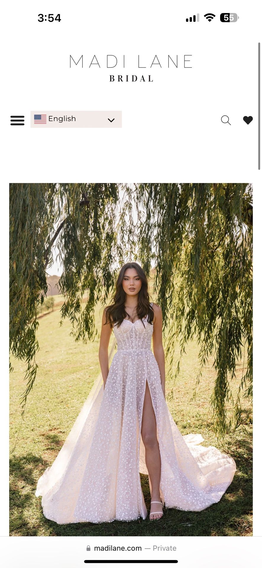 2024 Wedding Dress Size 20