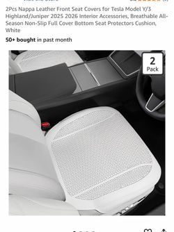 Tesla Front Seat covers