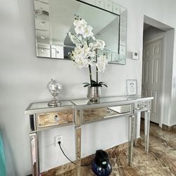 Mirror Table And Wall Mirror 