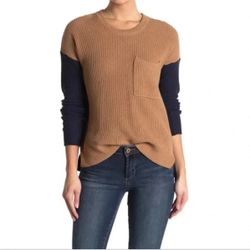 Madewell Color Block Sweater 