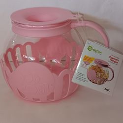 NEW microwave popcorn popper dishwasher safe 3.3 quart pink  $15 FIRM