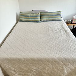 Full Bed (mattress, box spring, frame included)