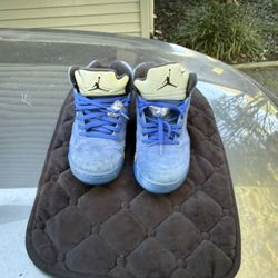 Air Jordan 5 retro blue suede