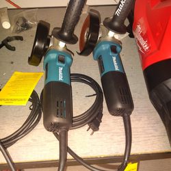 Makita Corded Grinder X Lock 