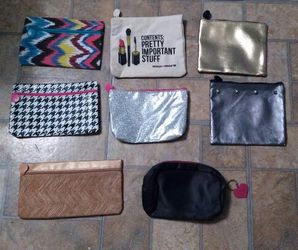 8 Ipsy makeup bags