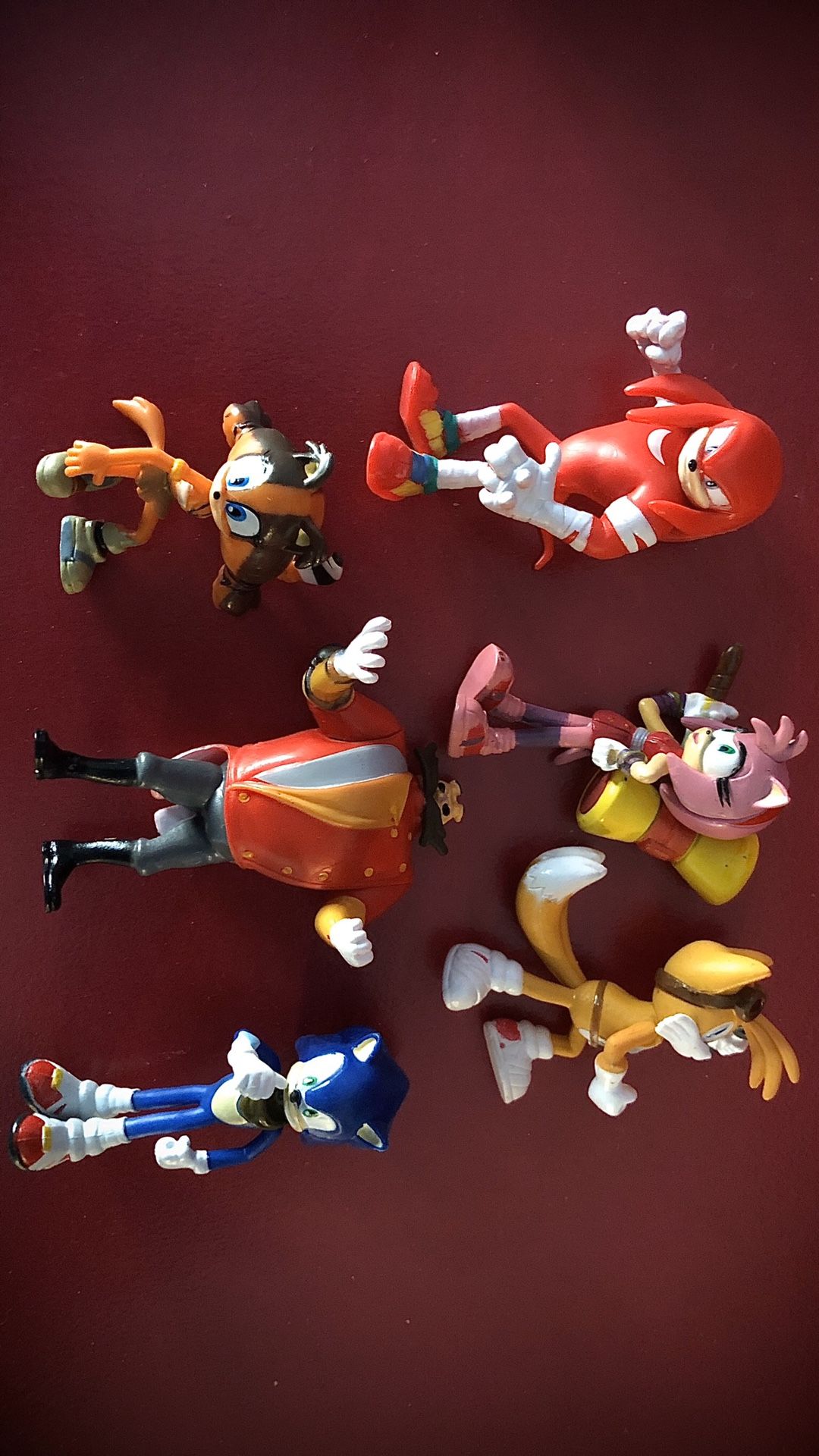 Sonic figures set video game