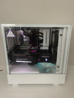 🔥 White NZXT Gaming PC – i9-10900K / RTX 3070 Ti / 32GB RAM / 2TB Samsung 990 Pro 🔥
