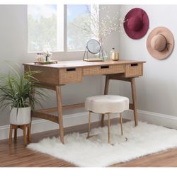 Rattan Desk