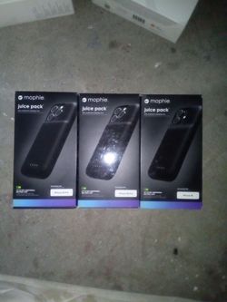 3 Mophie juice pack slim protective charging case