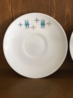 Vintage Mid-Century Ceramic Saucer Plate