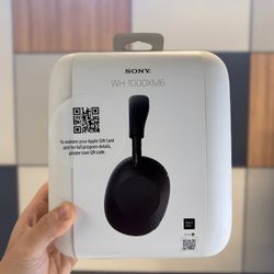 Sony WH-1000XM6 – Latest Model Noise-Cancelling Headphones, Brand New!