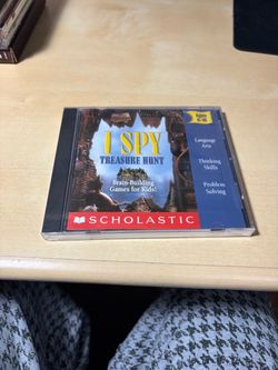I Spy Treasure Hunt Scholastic PC CD-ROM