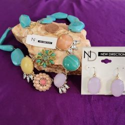 New Necklace And Earrings Set