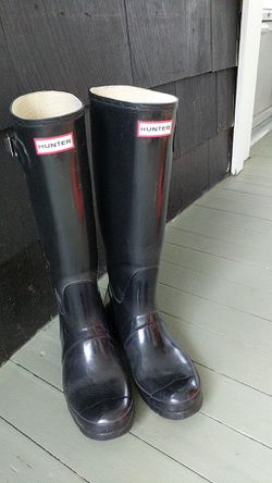 Hunter Rain Boots - Women Size 8