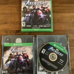 Marvel Avengers Xbox Steelbook Case+Game