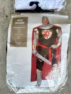Men’s brave crusader (xxl) costume Halloween costume