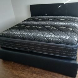 $499 King Bed Frame With Mattress And Box Spring Brand New Free Delivery 