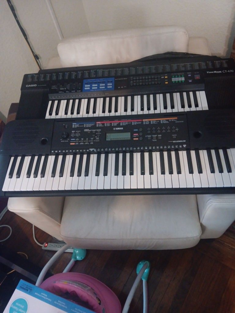 Casio And Yamaha Keyboards