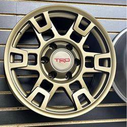 17" TRD Pro Style Matte Bronze Wheels 6x139.7 TACOMA 4Runner FJcruiser, FINANCE AVAILABLE