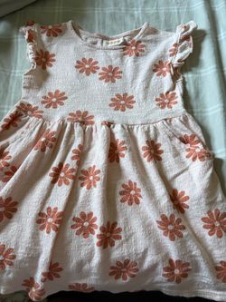 Cat & Jack Girls Floral Flutter Sleeve Dress