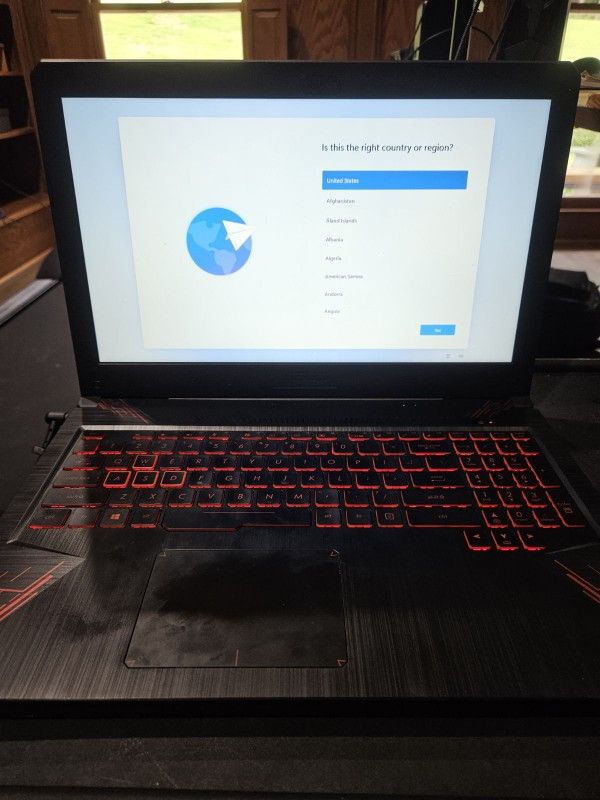 Asus Tuf Gaming Laptop Fx504 Windows 11