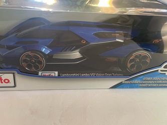 Maisto 1:18 Lamborghini Lambo V12 Vision Gran Turismo (Blue) - Special Edition Diecast