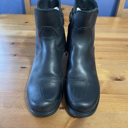 Black Women’s Motorcycle Boots