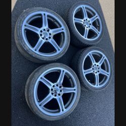 4 - 205/45r17 4x100 4x3.94 4x114.3 4x4.5 Xa Xb Integra Honda Del Sol  Fit Civic Miata Yaris Wheels Rims Tires!!