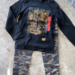 Caterpillar Boy’s 2-Piece Hoodie Set