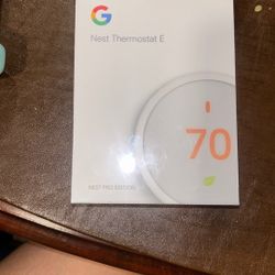 Nest e Thermostat 