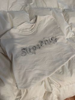 Supreme White Graphic T-Shirt