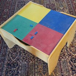Lego Table, Includes Storage And Reversible Top