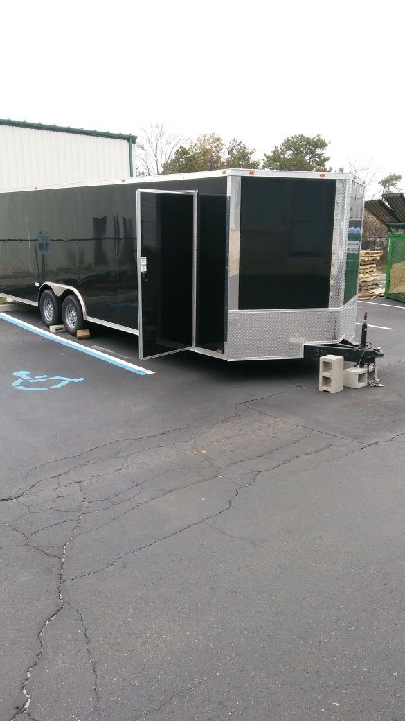 Enclosed Vnose Aluminum Trailers many sizes available