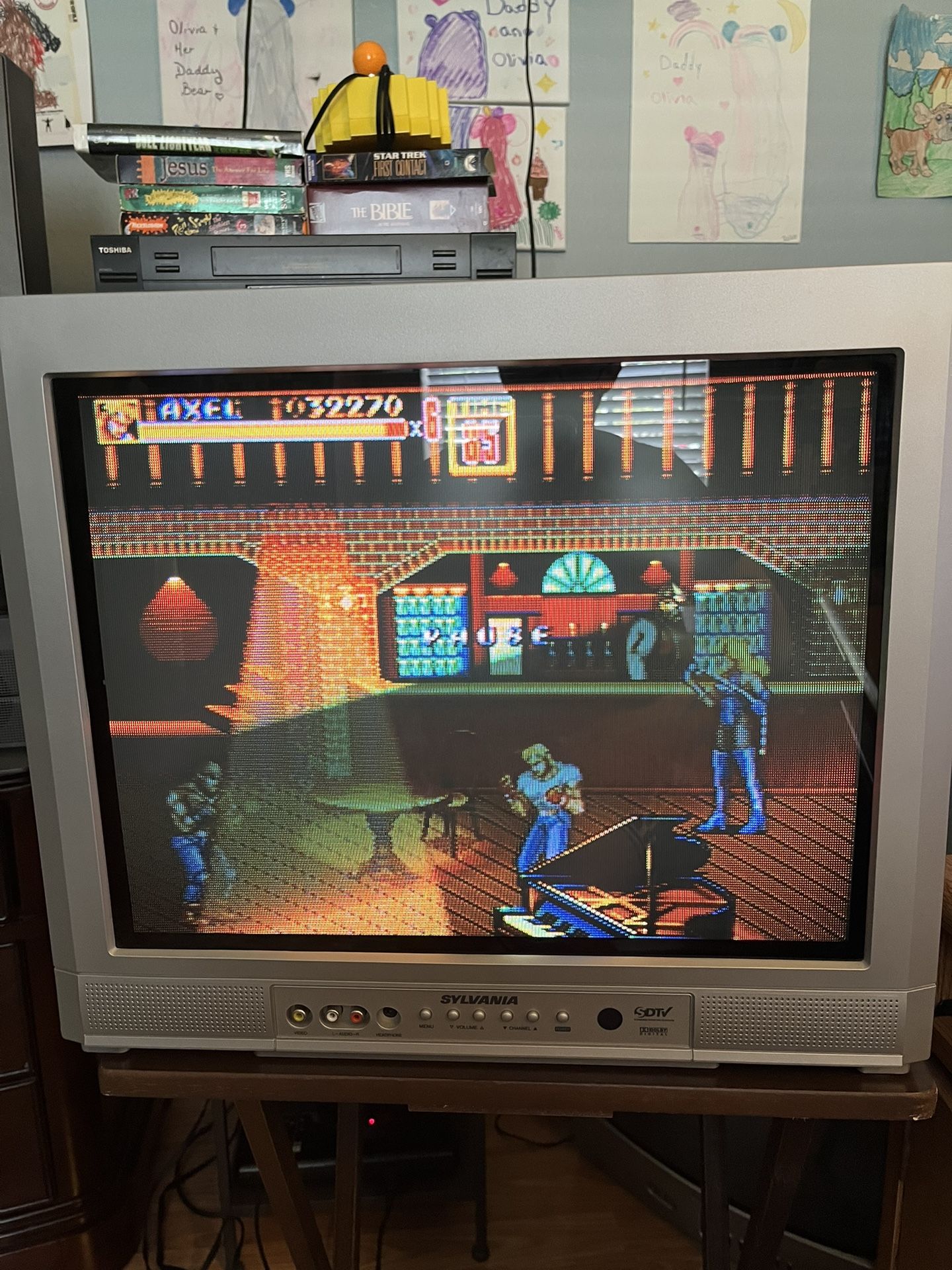20” Sylvania CRT TV - Retro Gaming