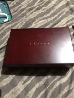 18 karat gold plated caviar iPhone 6 trinity 128 gig casings