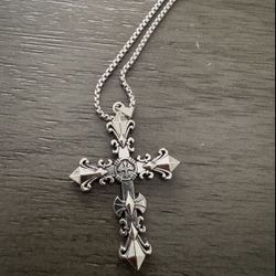 Cross Goth Necklace 