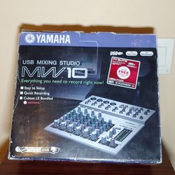 Never Used Yamaha MW10 USB Mixing Studio Mixer