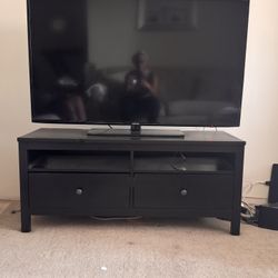 Brown TV stand 