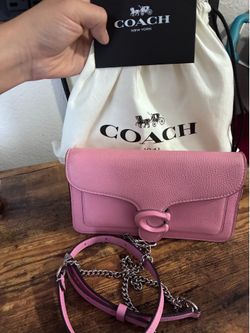 Pink coach tabby