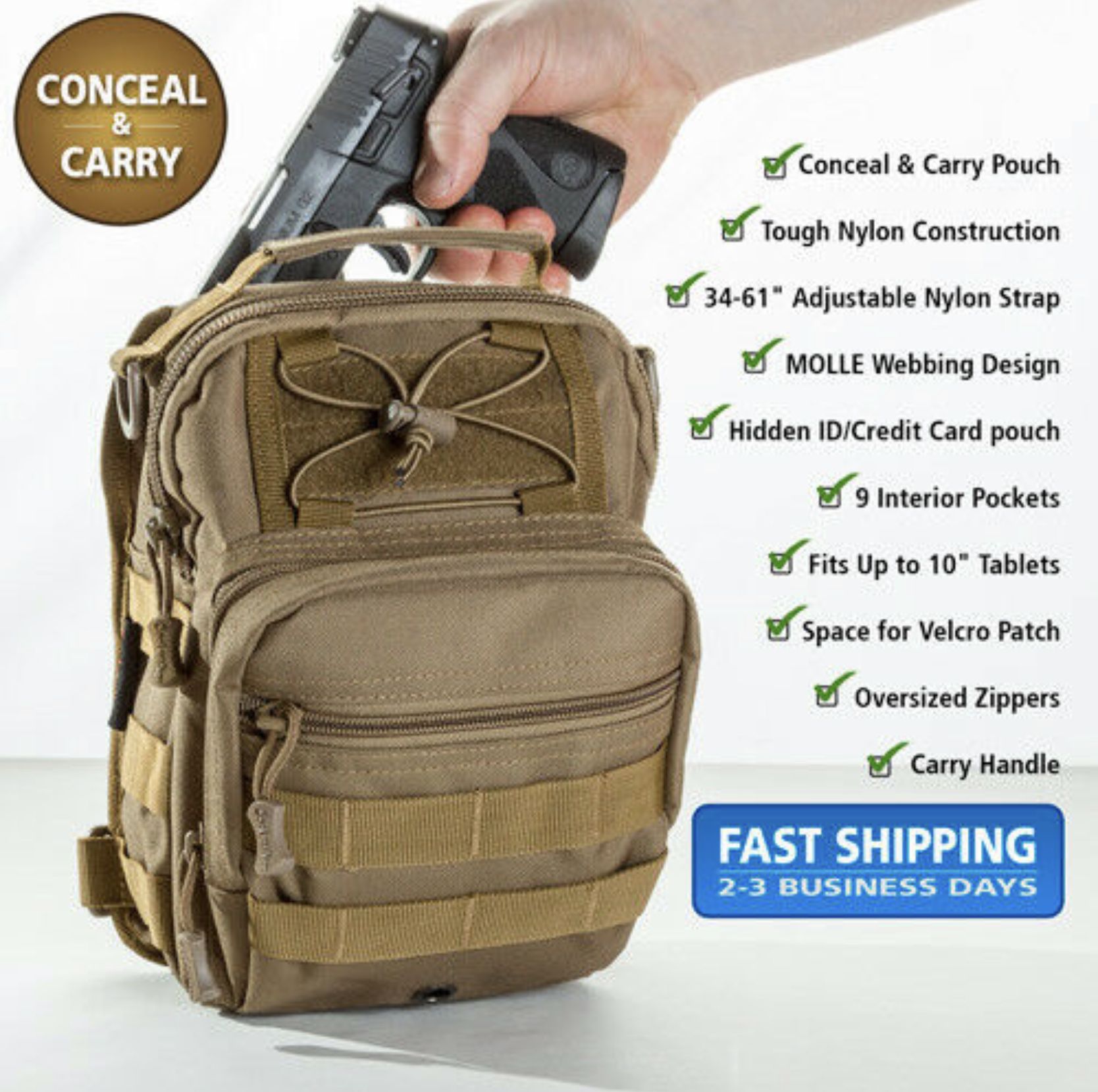 Tactical Waterproof Backpack ( shipping only)