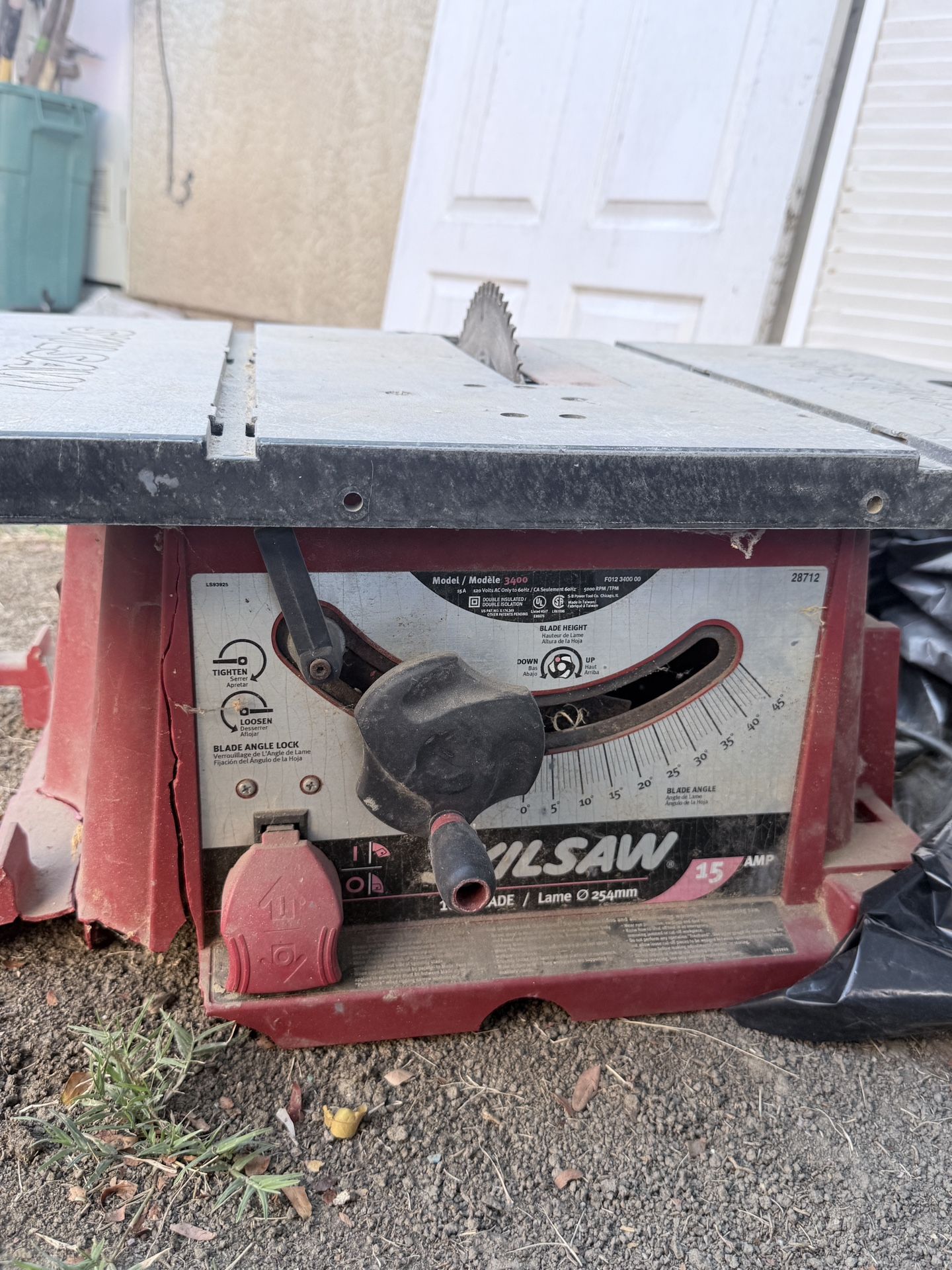 High Performance Table Saw