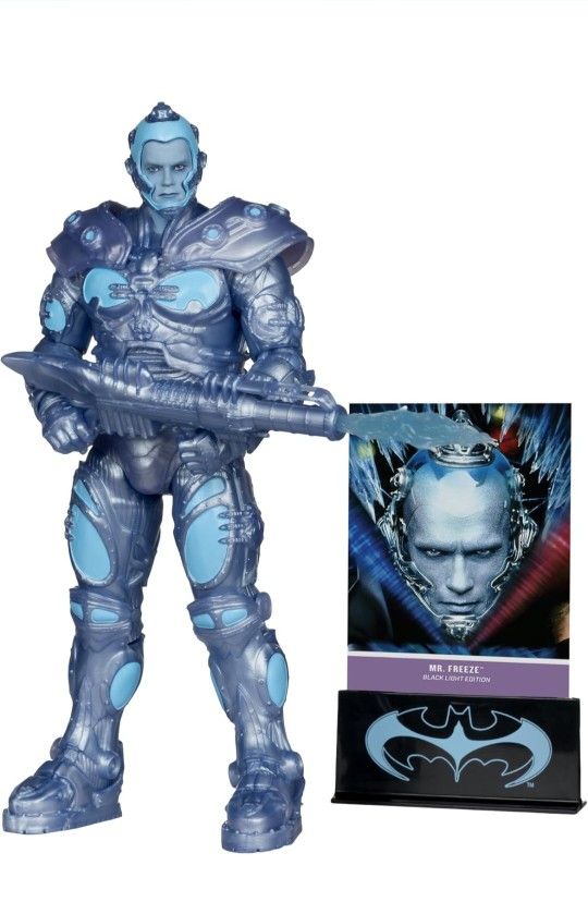 McFarlane Toys DC Multiverse Batman And Robin Black Light Mr. Freeze