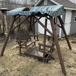 Double Glider Swing
