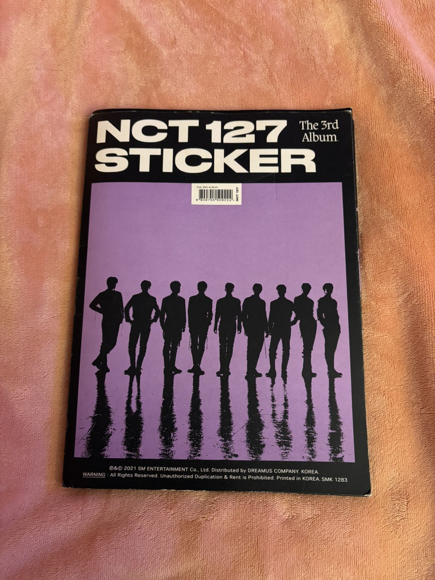 NCT 127 Sticker Album (Purple Ver)