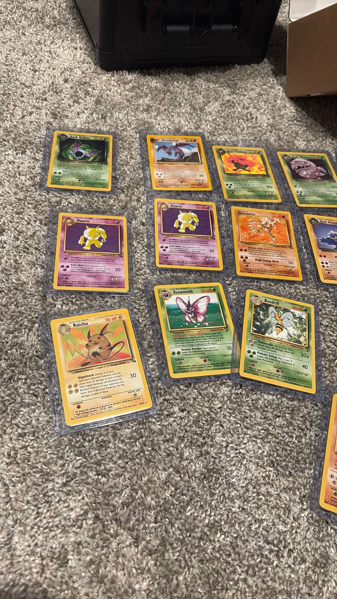 Vintage Non-Holo Pokemon Cards 