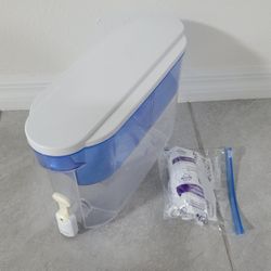 PUR Dispenser Filtration System, Blue/White