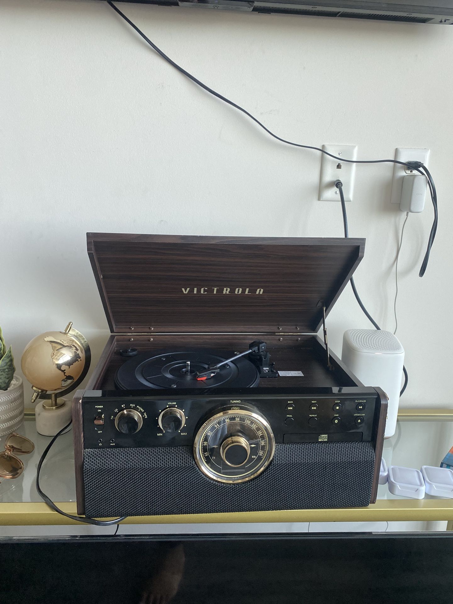 Victrola - Empire Bluetooth 6-in-1 Record Player