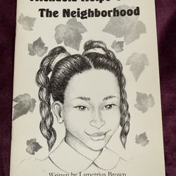 Michaela Helps Clean The Neighborhood 