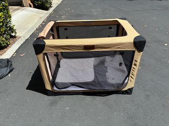 Garnpet 36 Inch Collapsible Soft Travel Dog Crate for Large to Small Dogs